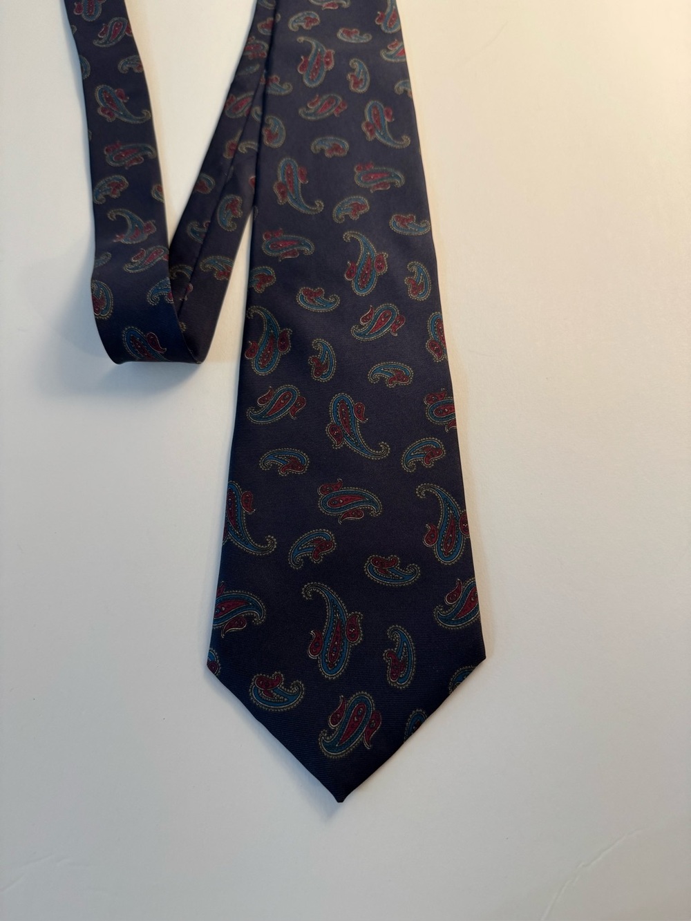 Wembley Paisley 100% Silk Neck Tie